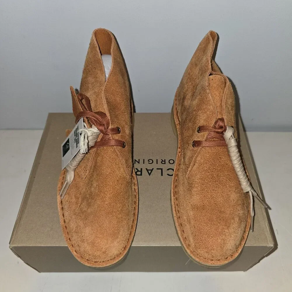 Clarks Desert Boot Mens Style : 54730 Ginger Suede